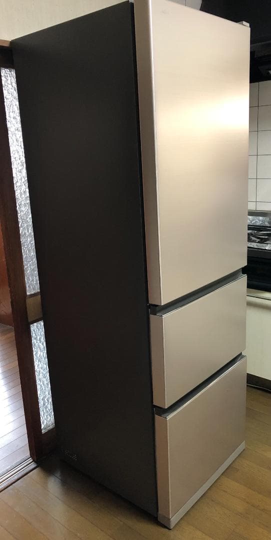 日立冷蔵庫（2020年製）HITACHI R-V38KV　まんなか野菜室