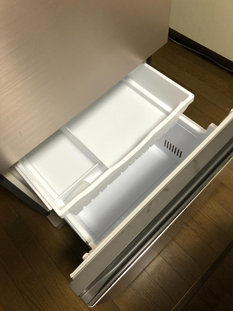 日立冷蔵庫（2020年製）HITACHI R-V38KV　まんなか野菜室