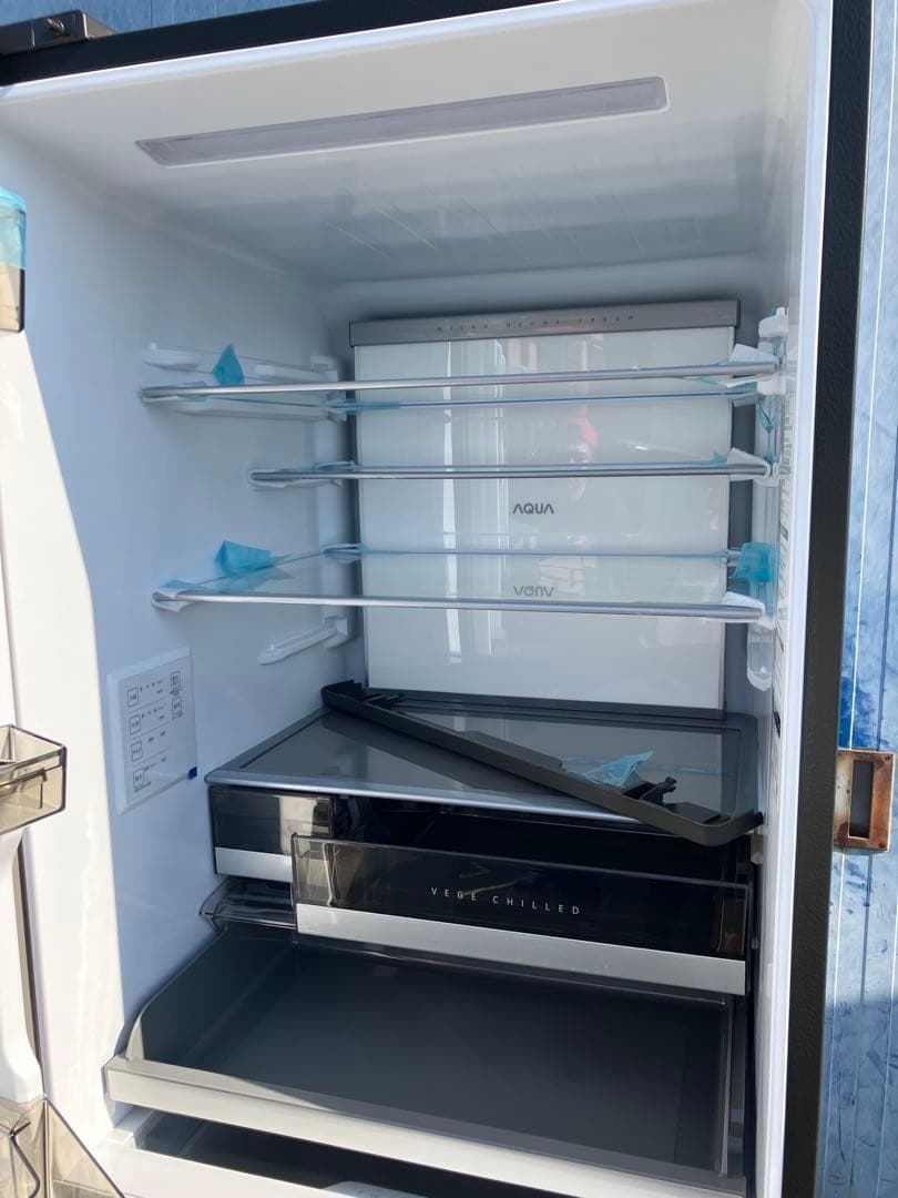 ⭐︎新品・未使用⭐︎超美品⭐︎箱つきAQUA 冷蔵庫 452L