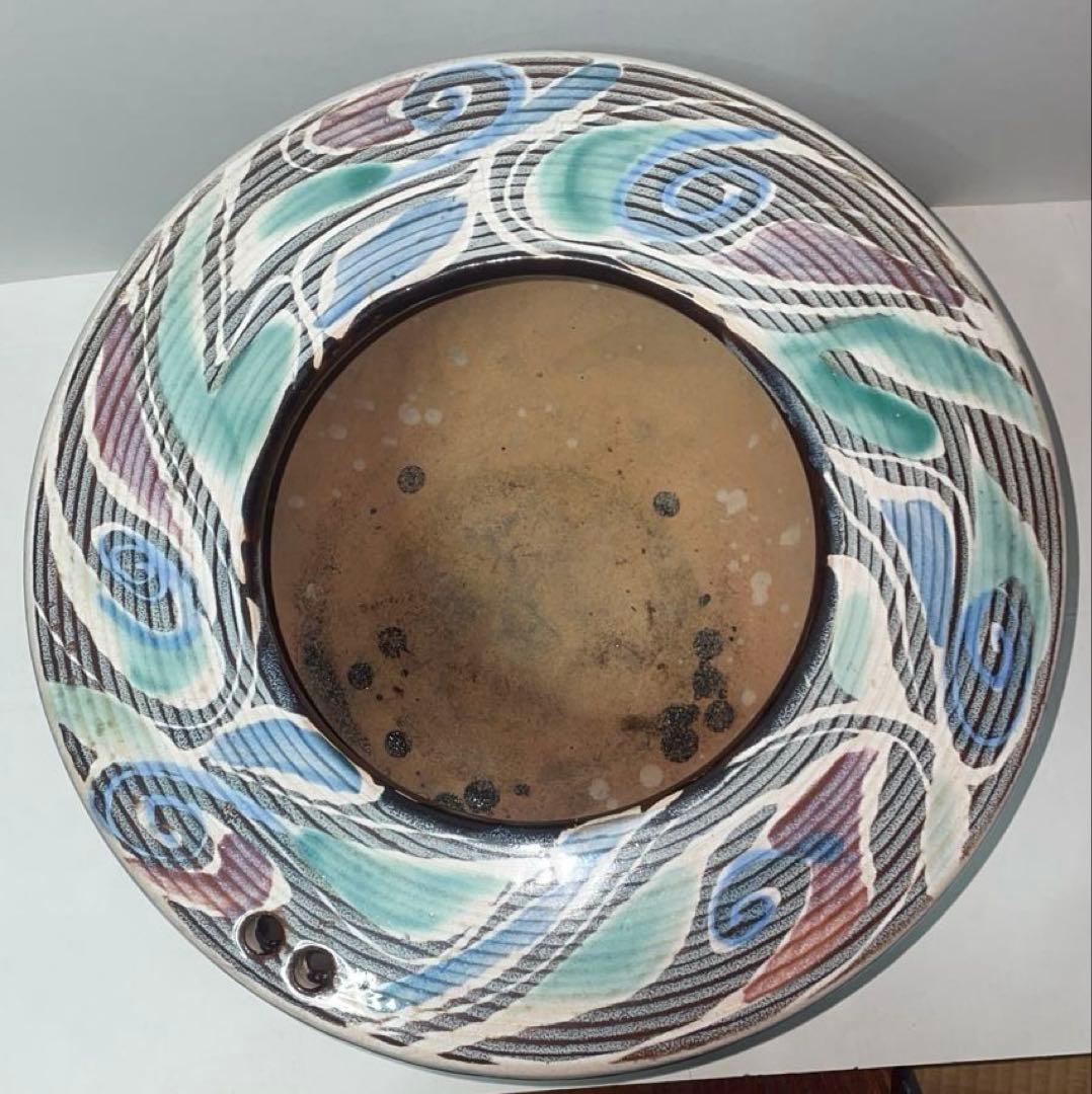 火鉢 大型 陶器 鉢カバー 観葉植物 メダカ　和風 レトロ アンティーク