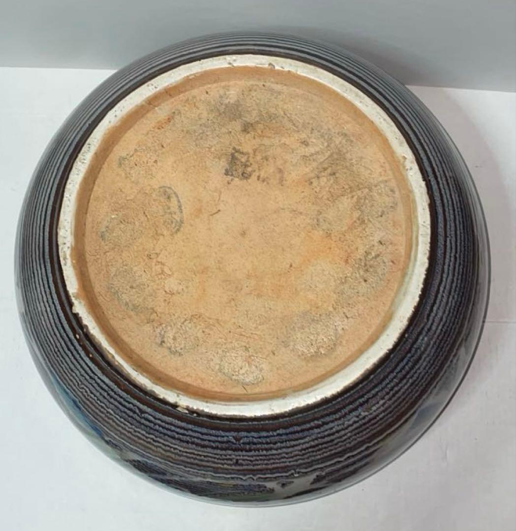 火鉢 大型 陶器 鉢カバー 観葉植物 メダカ　和風 レトロ アンティーク