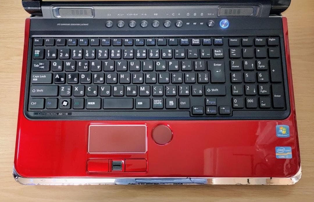 FUJITSU LIFEBOOK Corei7 メモリ16GB SSD512GB
