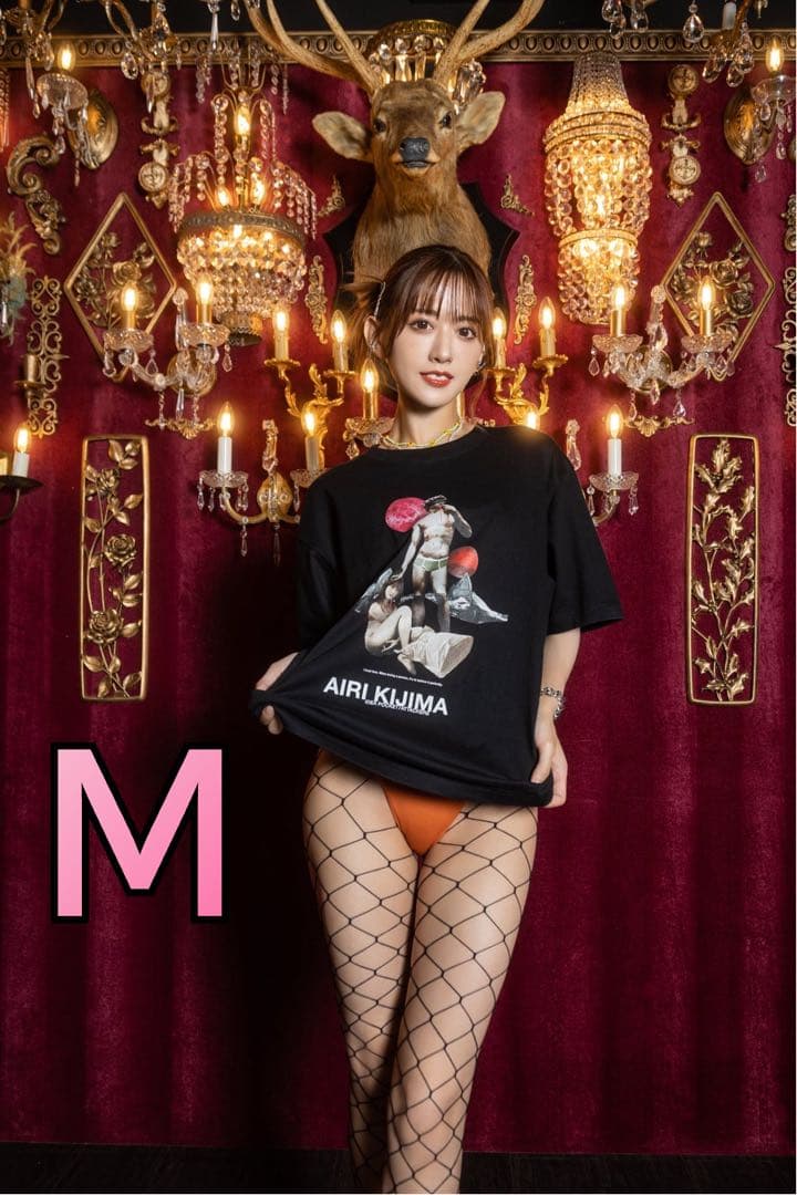 希島あいり　Tシャツ　【buggy ×KIJIMAAIRI(希島あいり)】