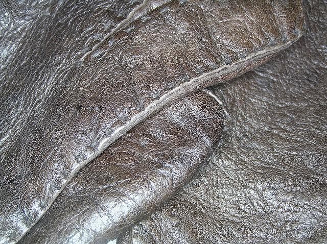 大人の冬を格上げする 上質濃茶伊製ペッカリー peccary 革手袋 西武タグ付