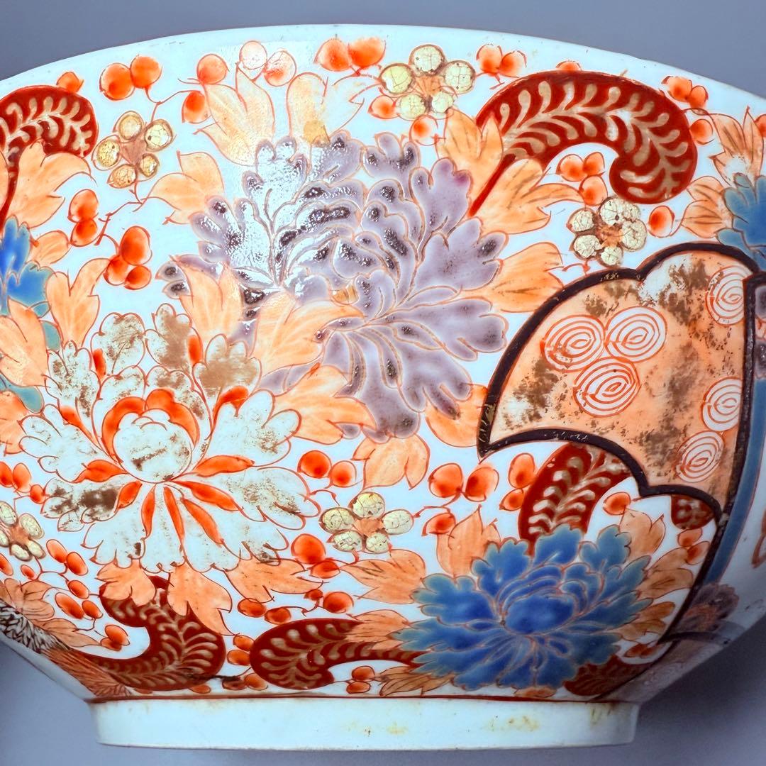 1856～1900年　明治時代　肥碟山信甫製　田代紋左衛門　名品　絢爛豪華　大鉢