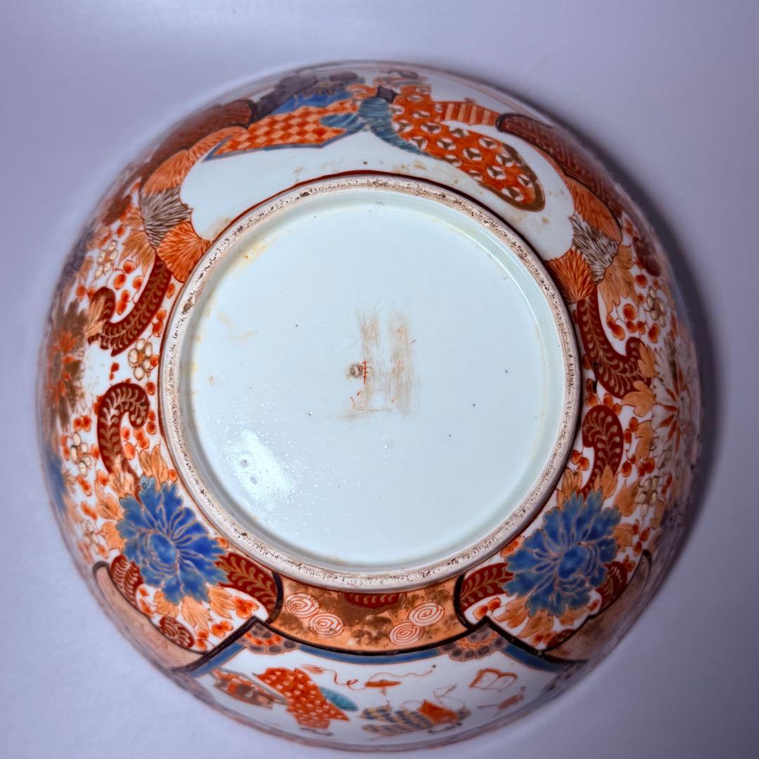 1856～1900年　明治時代　肥碟山信甫製　田代紋左衛門　名品　絢爛豪華　大鉢