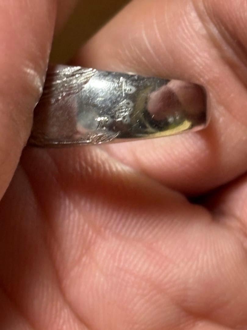 中古美品 Pt900プラチナリング 6g