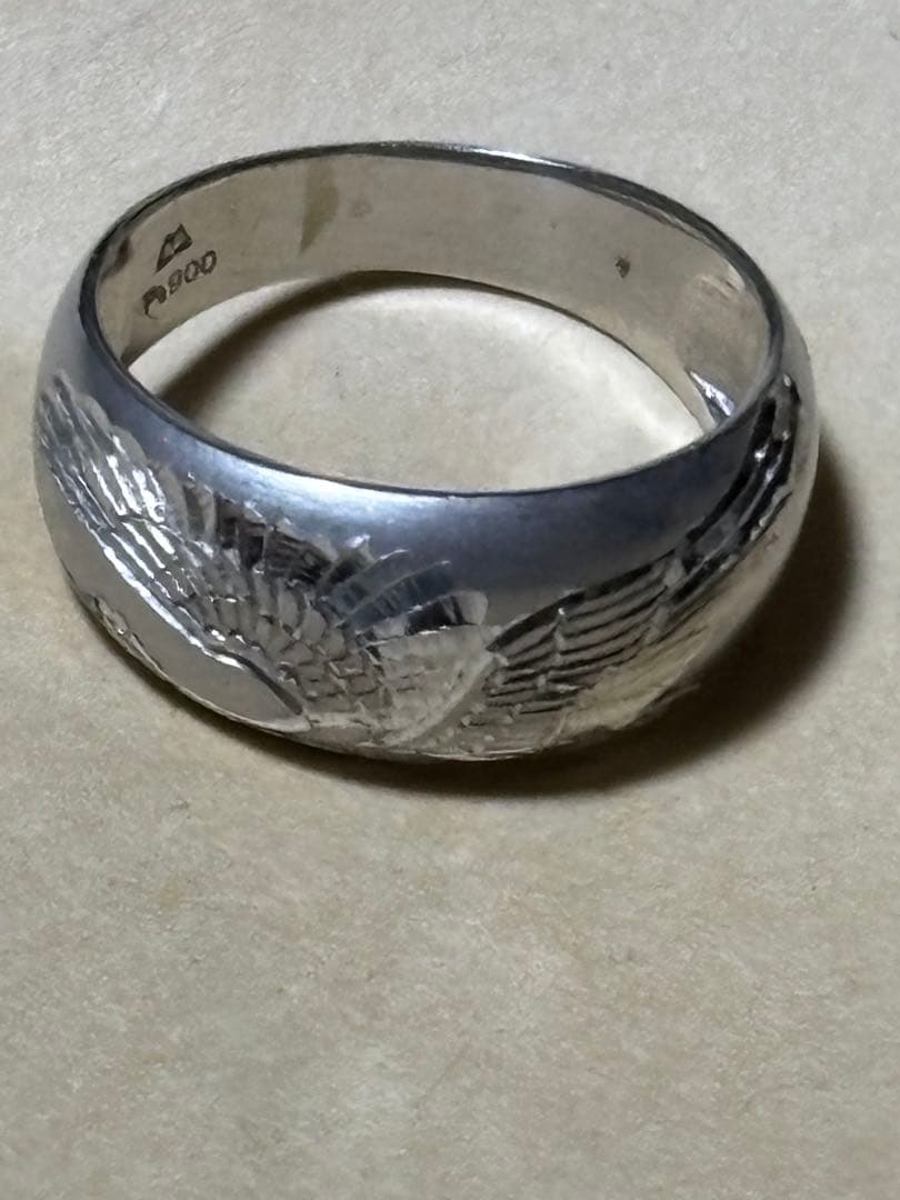 中古美品 Pt900プラチナリング 6g