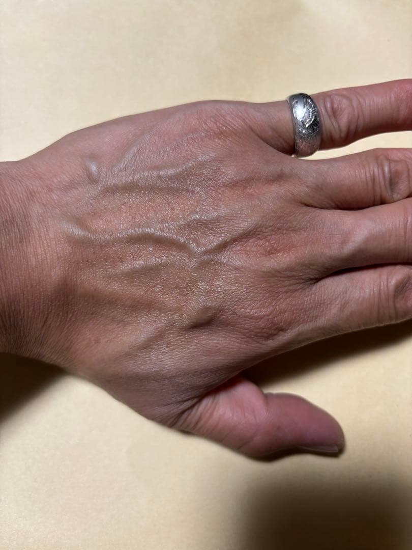 中古美品 Pt900プラチナリング 6g