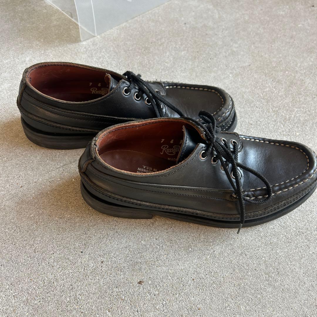 黒 ラッセルモカシン USA7美品