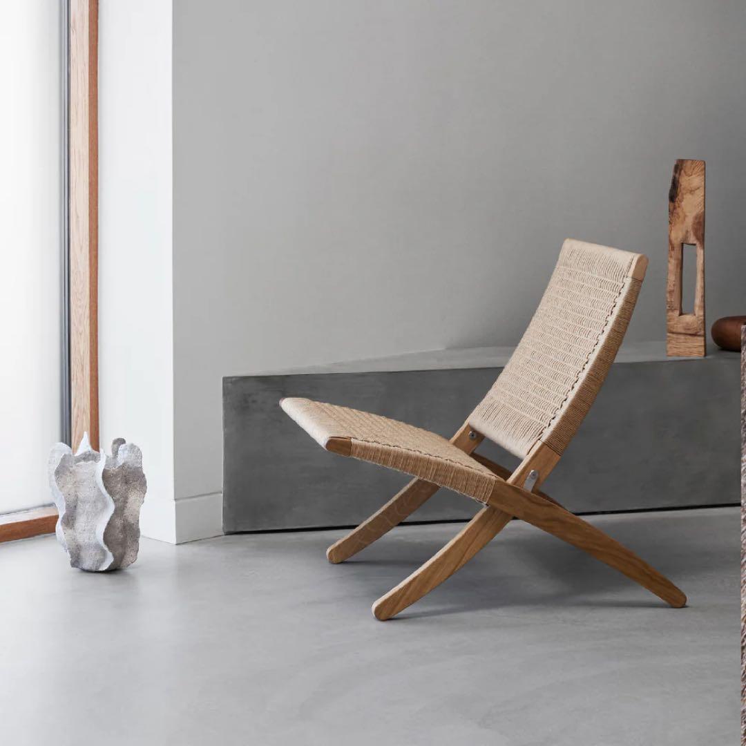 カールハンセン＆サン　MG501キューバチェアペーパーコード オイル仕上げ