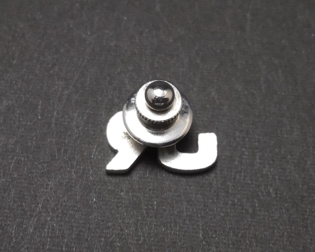 JR バッジ ピンタイプ 水色 四国