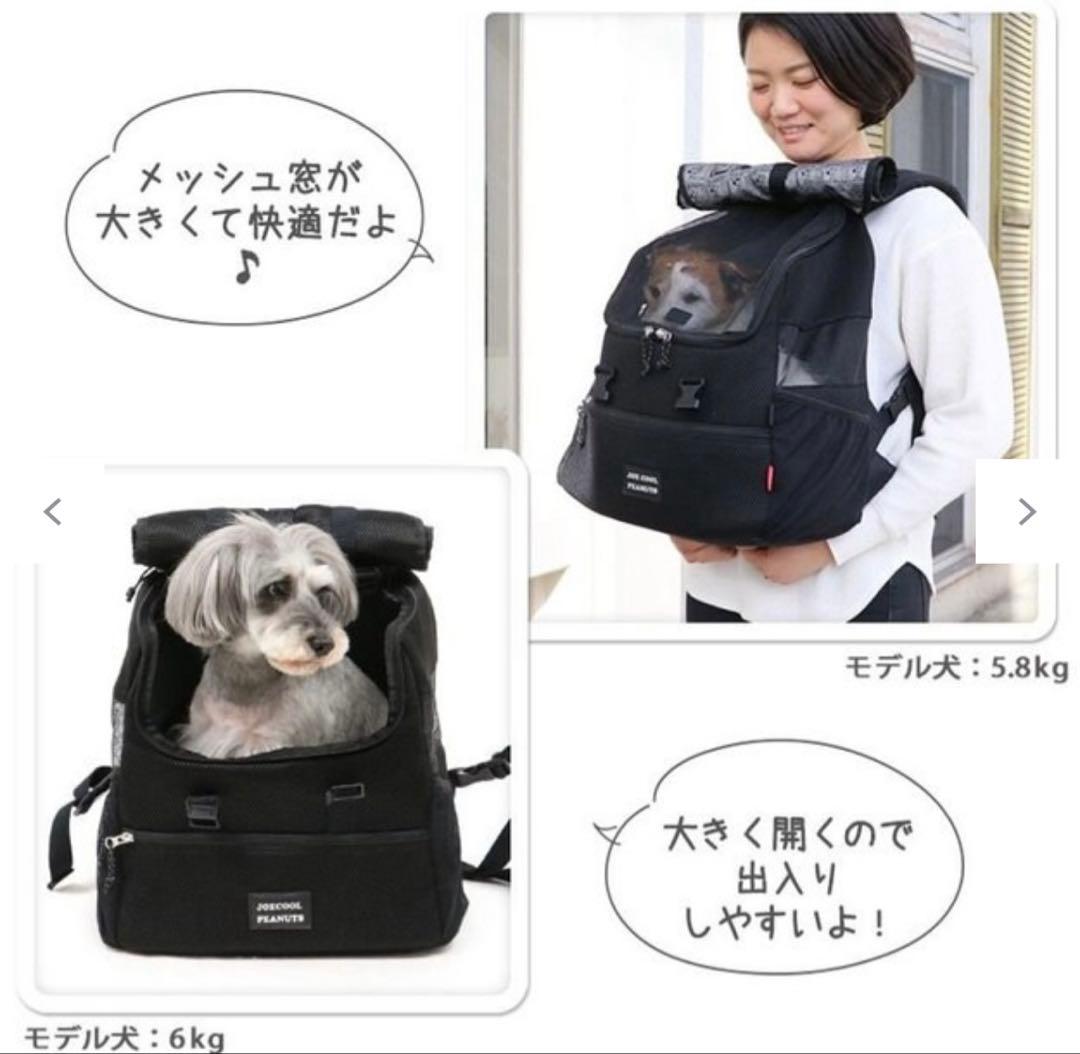 ペットパラダイス　SNOOPYお出かけリュック