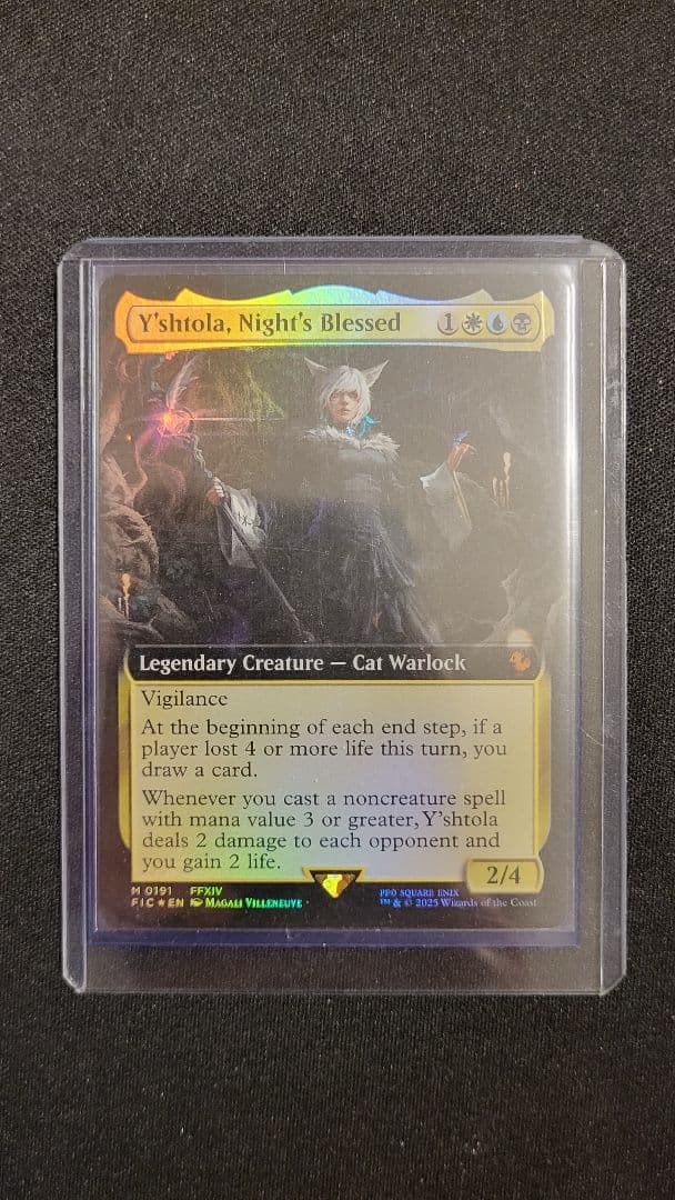 MTV Y'shtola 拡張アートFOIL「魔女、ヤ•シュトラ•ルル」英語版