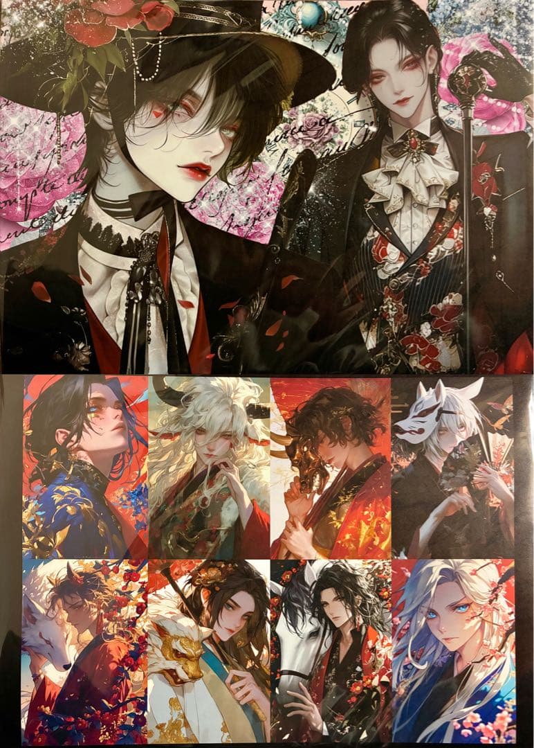 ニャム ONLYONE様 デザインペーパー コラージュシート