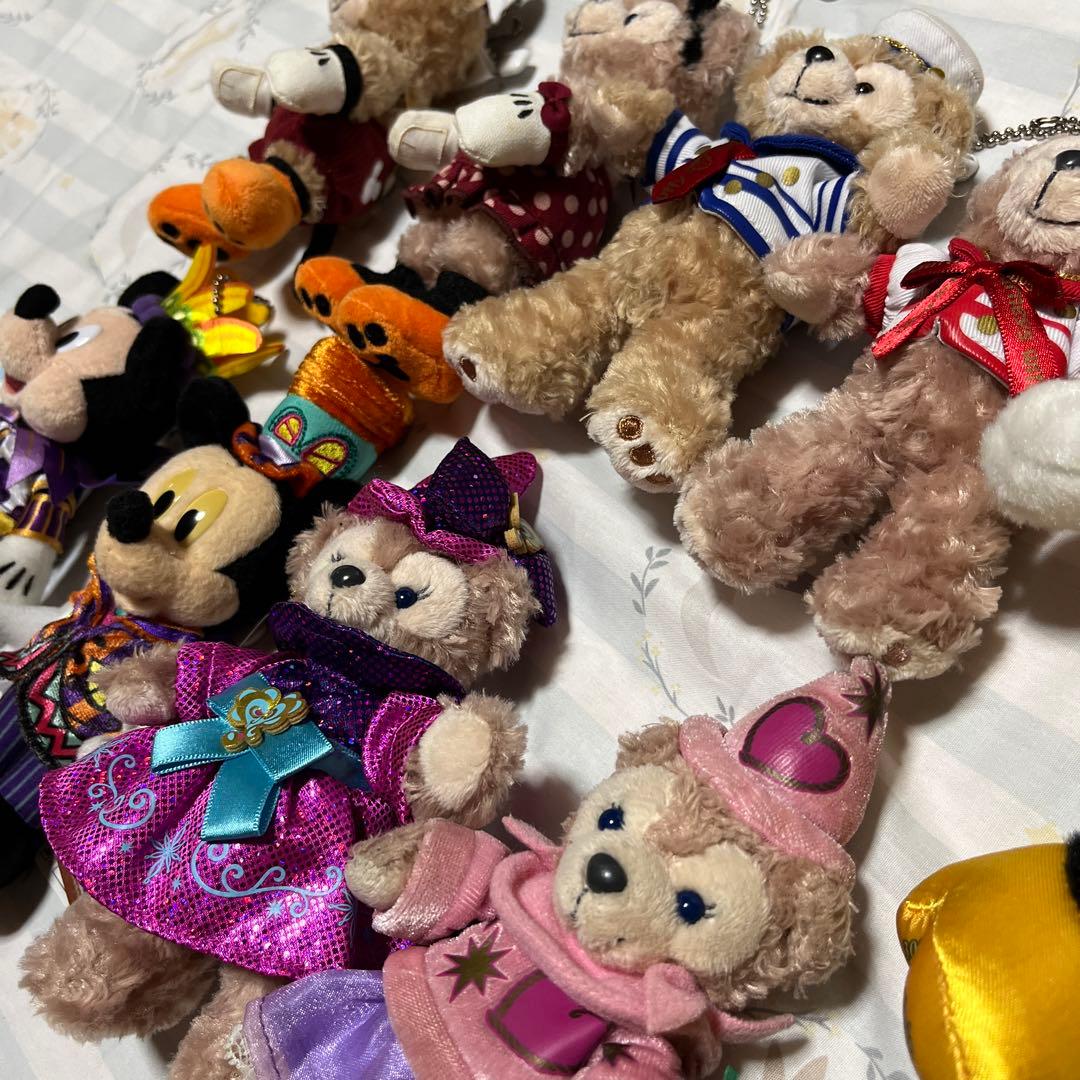 【ぬいぐるみバッジ】11個セット　ダッフイー　シェリーメイ　ディズニー　ぬいば