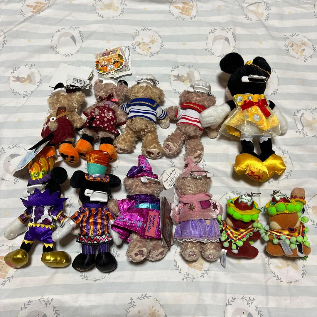 【ぬいぐるみバッジ】11個セット　ダッフイー　シェリーメイ　ディズニー　ぬいば