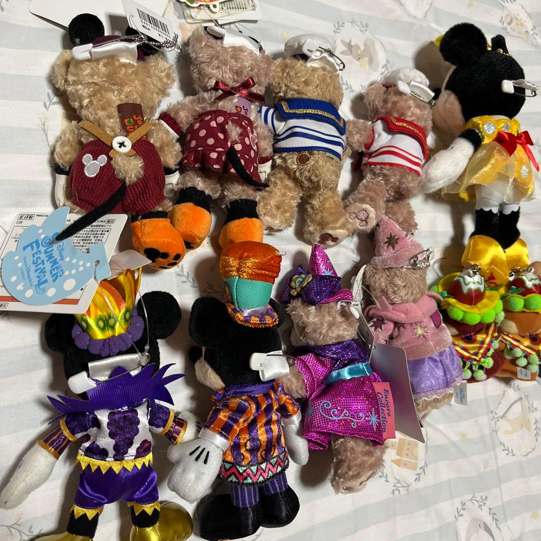 【ぬいぐるみバッジ】11個セット　ダッフイー　シェリーメイ　ディズニー　ぬいば