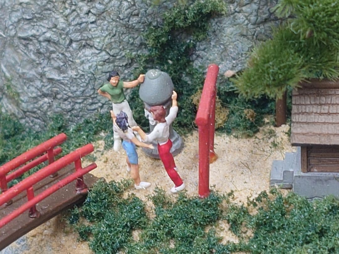 1/150ジオラマBトレ用。