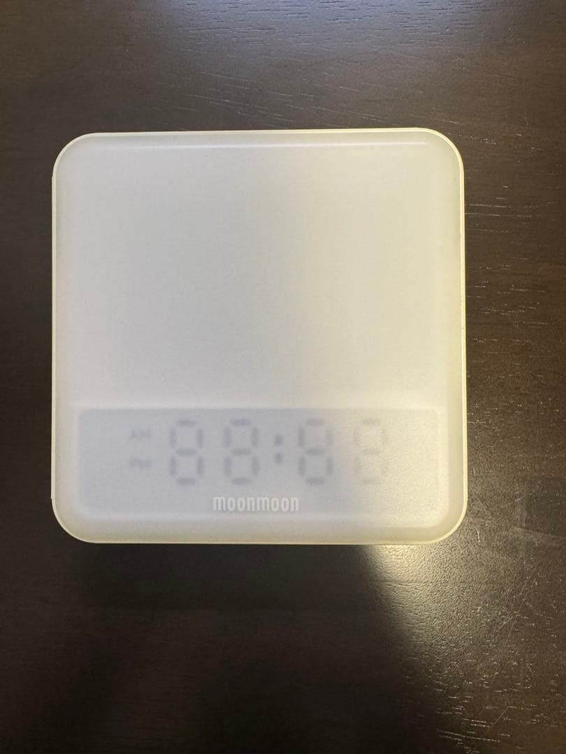 moonmoon トトノエライト LED目覚まし時計