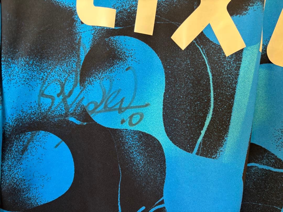 【柴崎選手サイン入り】鹿島アントラーズ NIKE プレマッチトップ Lサイズ