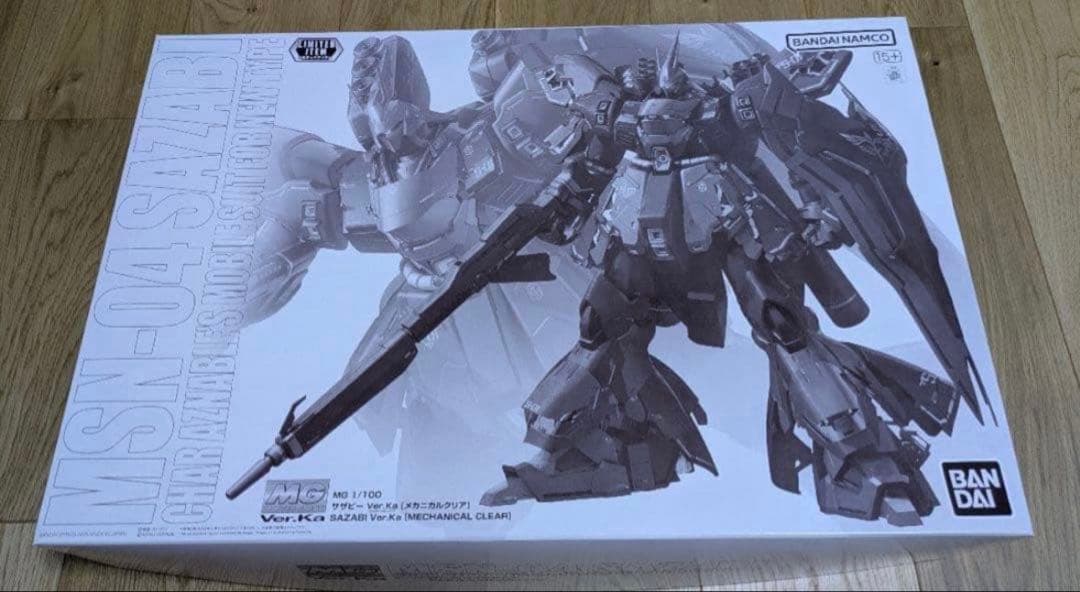 【限定品】 MSN-04 サザビーver.ka メカニカルクリア　MG