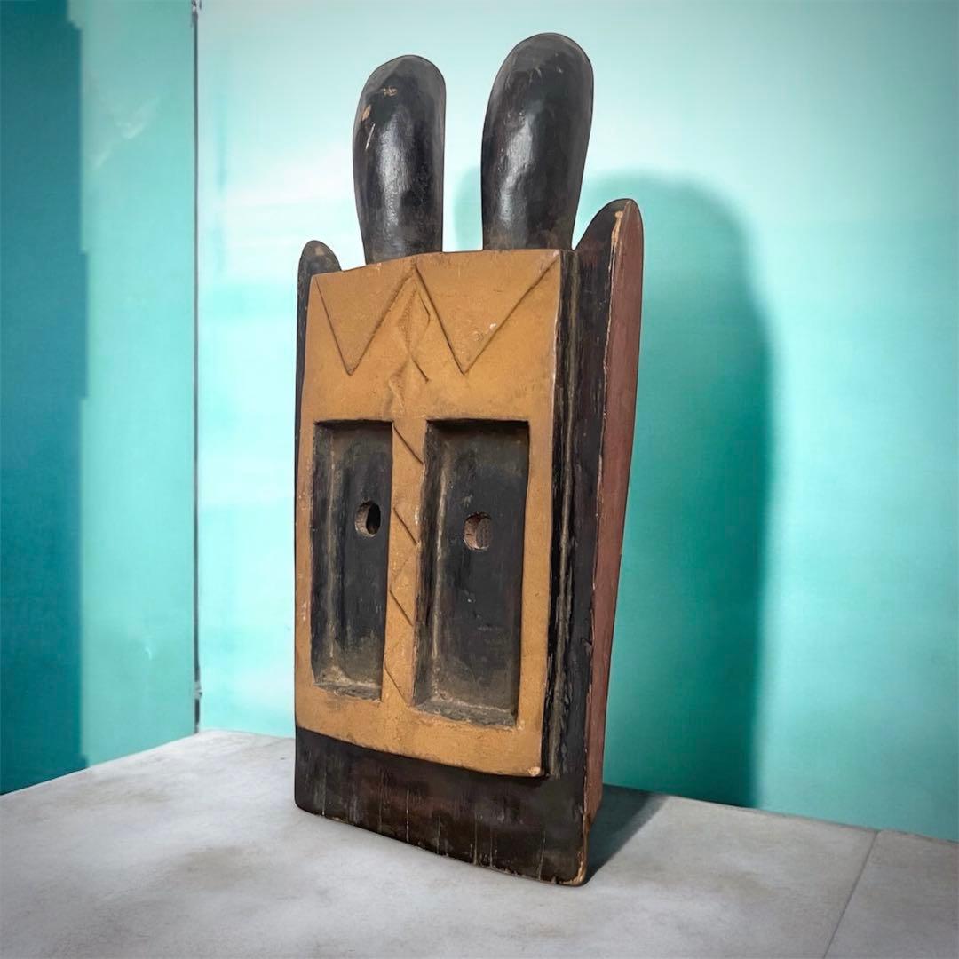 ドゴン族 ウサギ儀礼マスク｜アフリカ民藝・トライバルアート／壁飾り