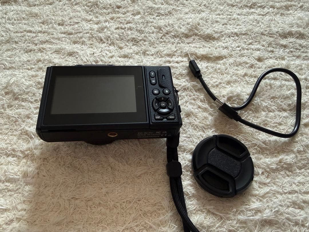 4K UHD デジタルカメラ　ブラック