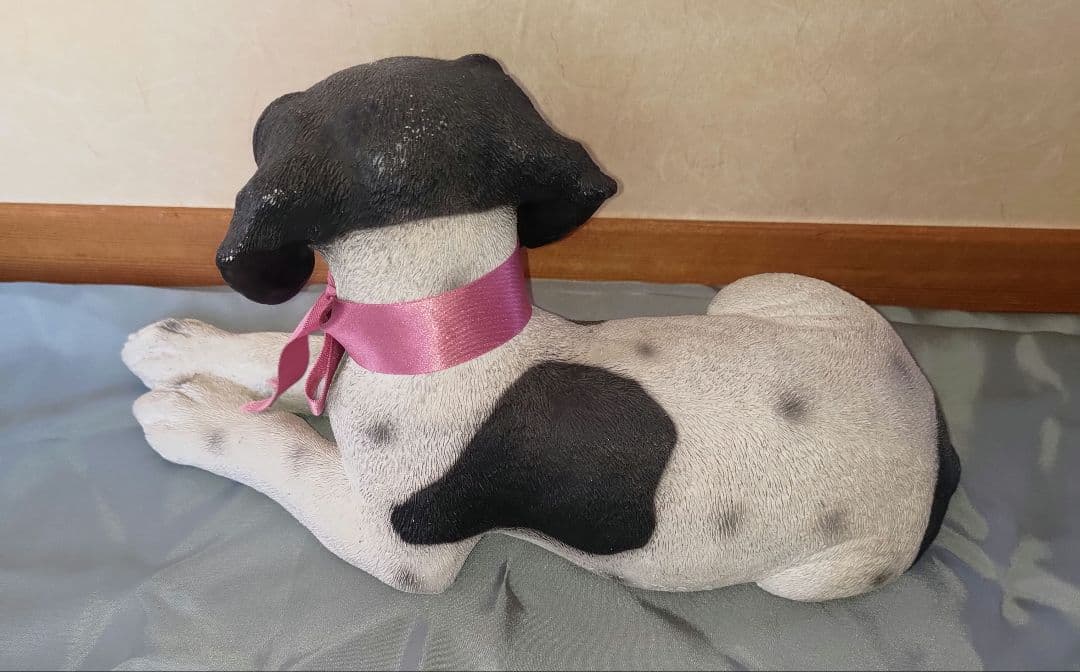 犬　置物　カスターニャ