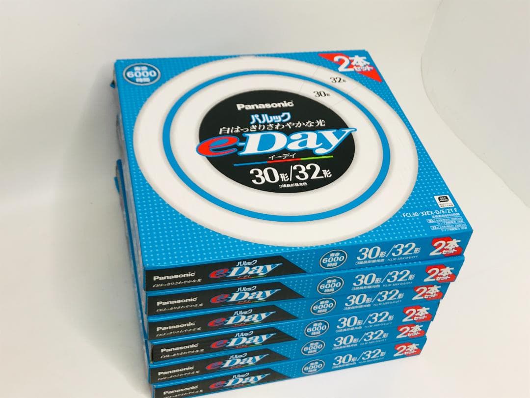 【匿名配送、送料無料】Panasonic 蛍光灯 30形/32形 6セット