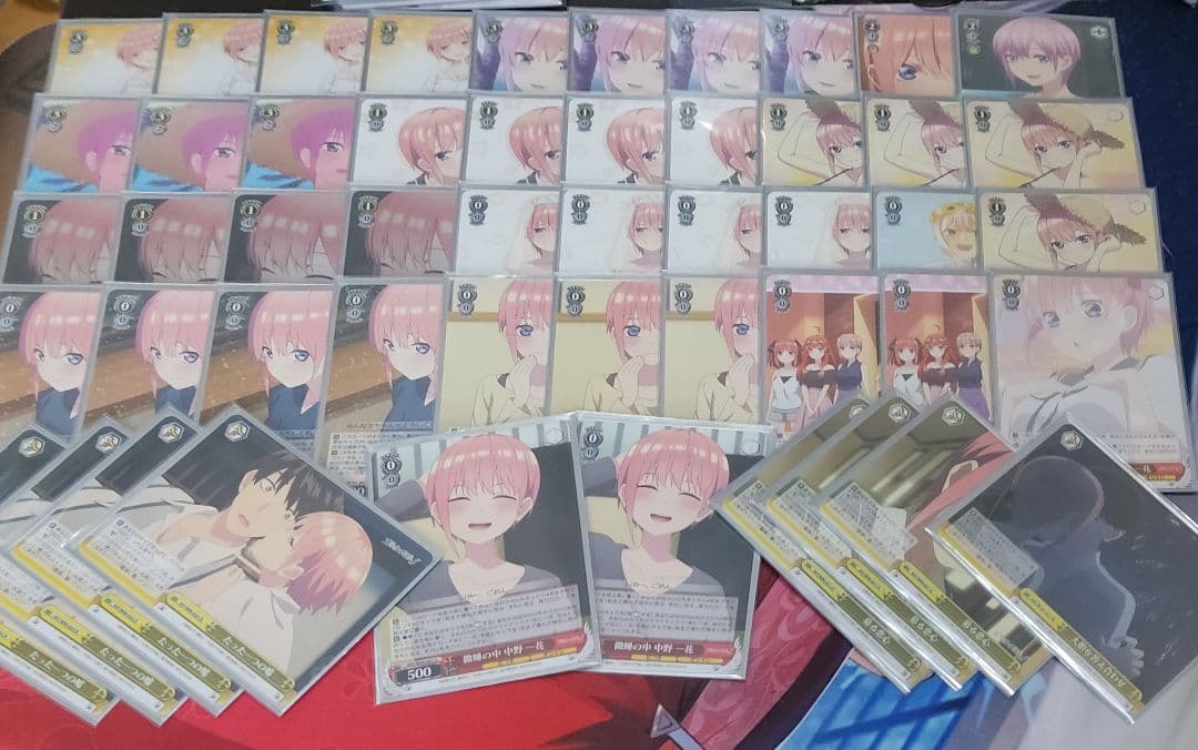 ヴァルツシュヴァルツ 五等分の花嫁 中野一花 デッキ パーツ付き