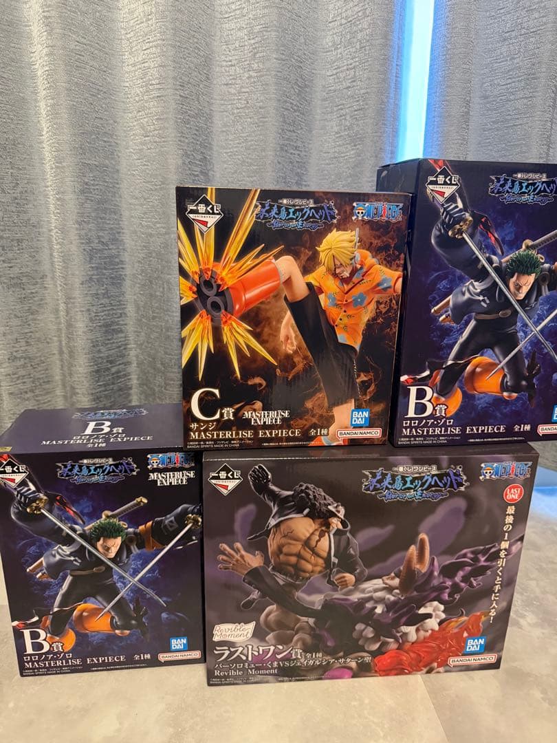 ワンピース一番くじ エッグヘッド編 ラストワン・B×2・C