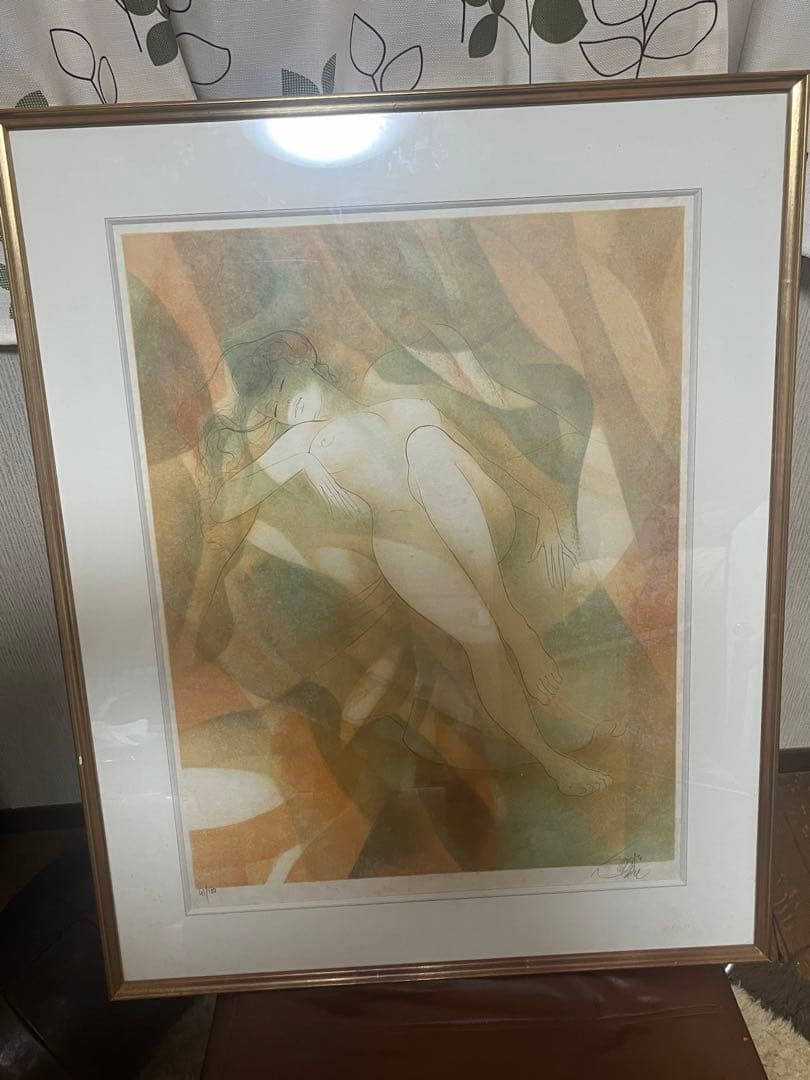 ジャン バティスト バラディエ 裸婦 リトグラフ 直筆サイン入 125部限定