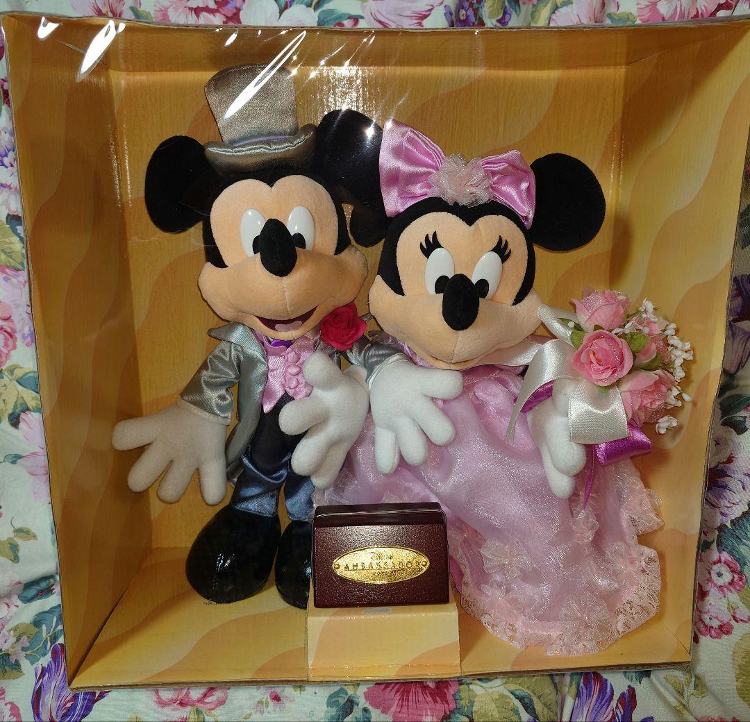 ディズニー　アンバサダー　ホテル　ミッキー　ミニー　ウエディング　ぬいぐるみ