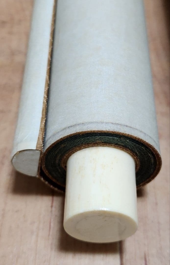 【鯉の滝登り図】狩野栄川院典信 掛け軸 2643 狩野派江戸古画 昇龍　肉筆