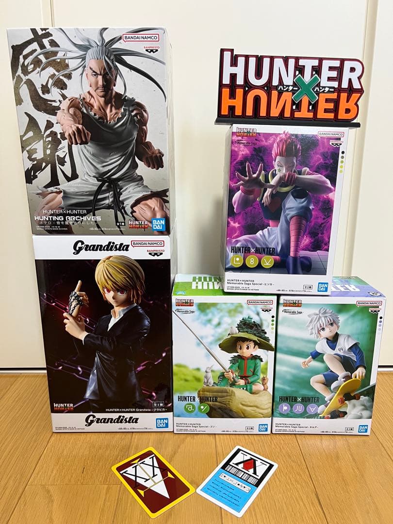 HUNTERxHUNTERフィギュアその他計8点