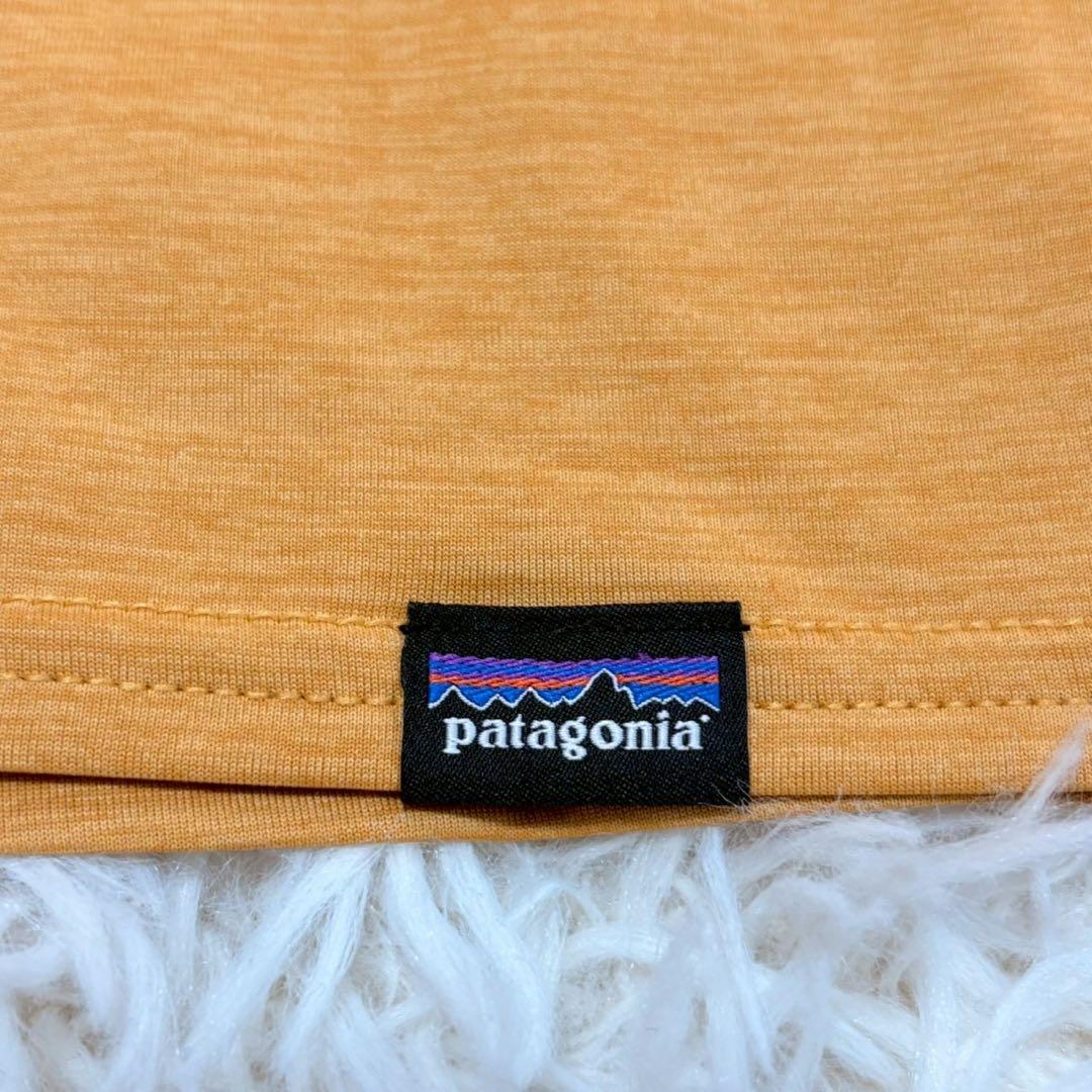 y8439 美品✨パタゴニア 薄手パーカー キャプリーン グラフィック フーディ