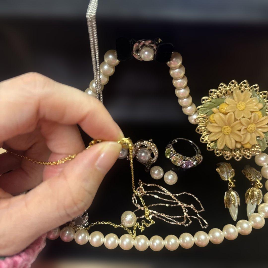 遺品生前整理アクセサリーまとめ K10など