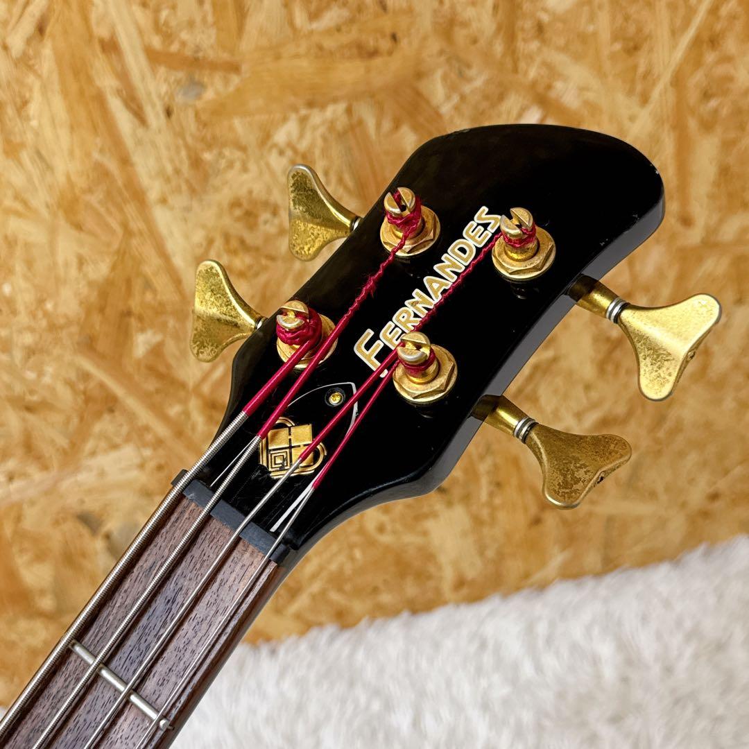 FERNANDES SWB-75 金ロゴFGI ワーウィック系アクティブベース