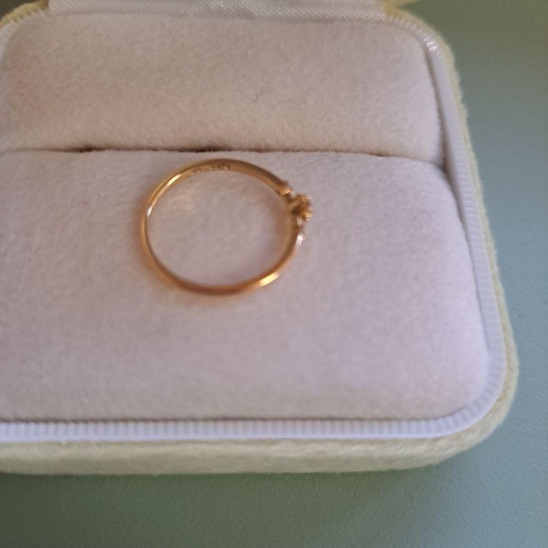 agete♡K18リング(NOJESS AHKAH 4℃ ete好きな人)