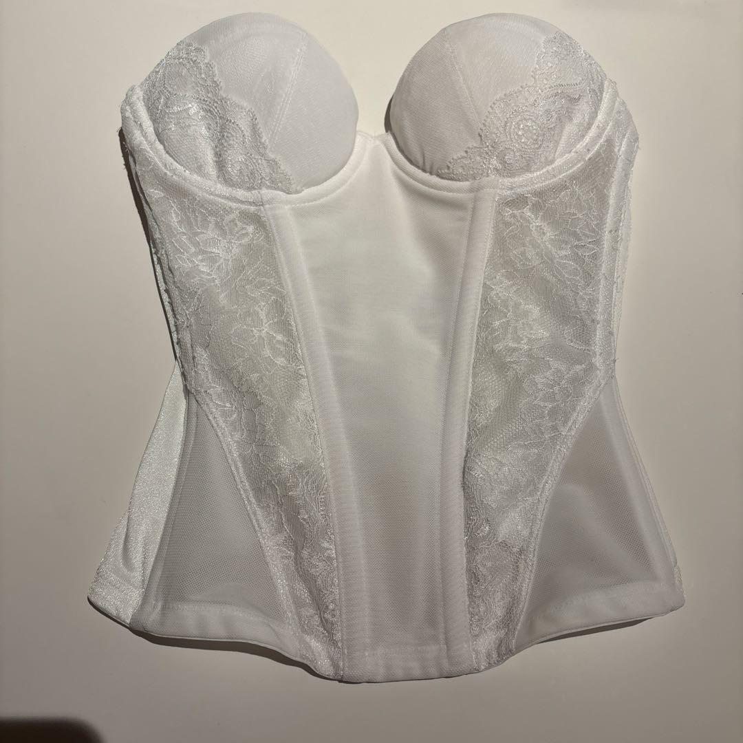 【美品】ワコール ブライダルインナー BQC300 D65 ホワイト