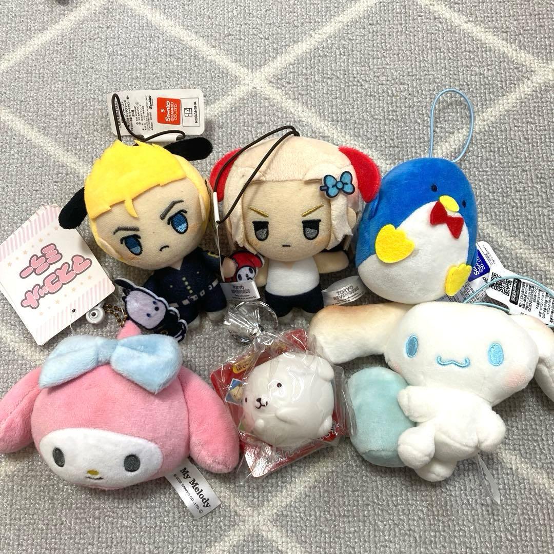 サンリオ　ぬいぐるみ　マスコット　新品未使用　タグ付　ハローキティ　まとめ売り