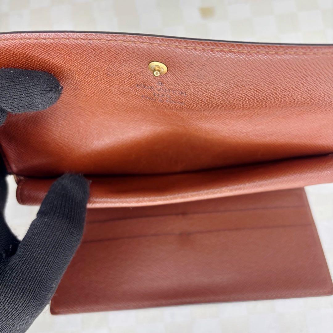 極美品　LOUIS VUITTON ルイヴィトン　長財布　二つ折り　M06