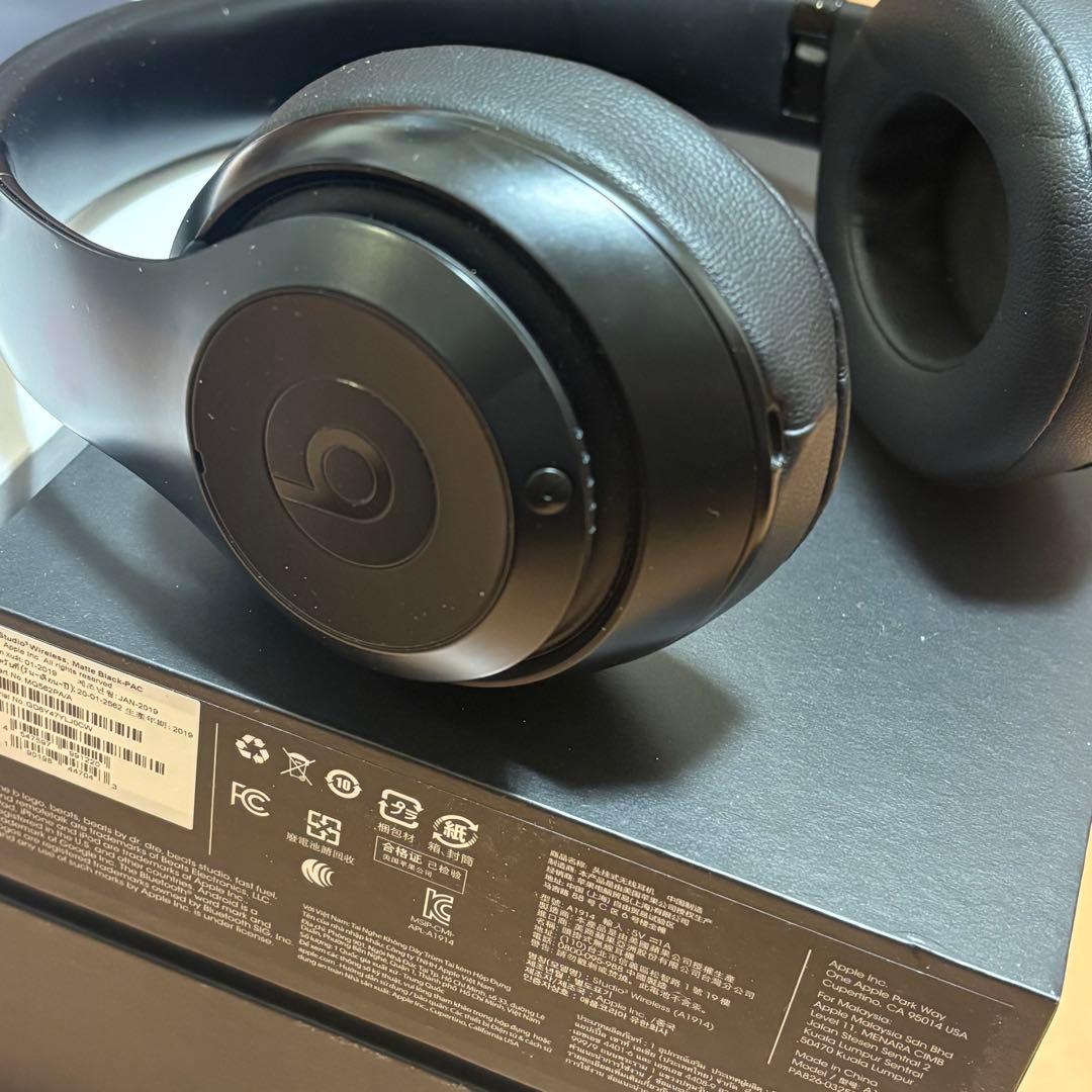 美品★Beats Studio3 Wireless マットブラック PAC