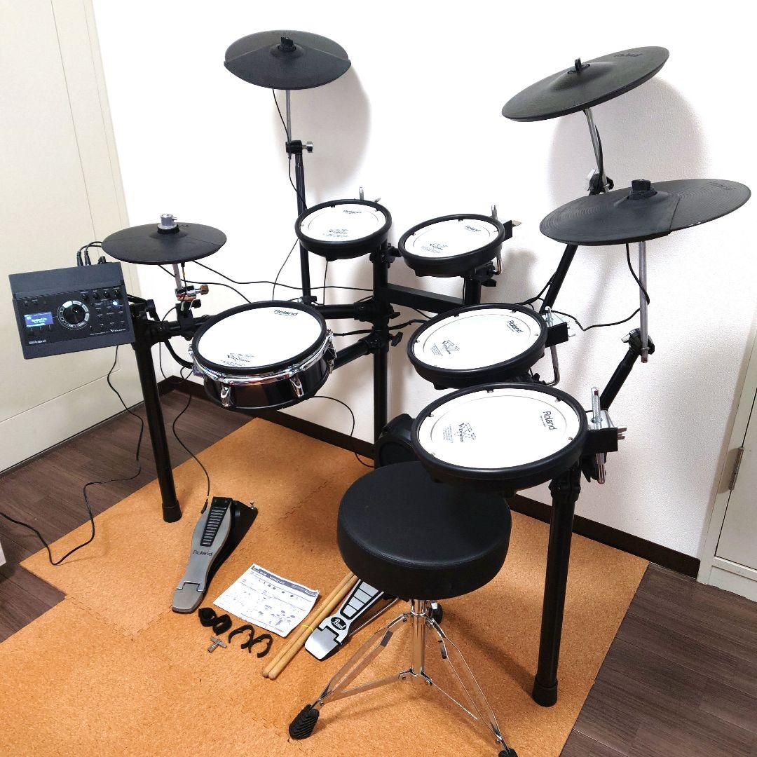 美品 Roland V-Drums TD-17 Custom 3シンバル