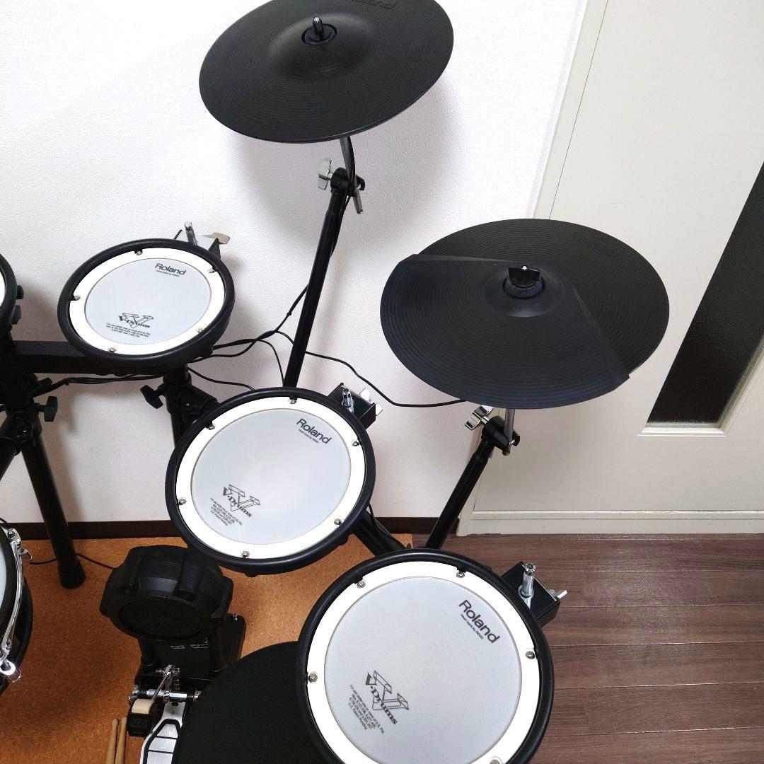 美品 Roland V-Drums TD-17 Custom 3シンバル