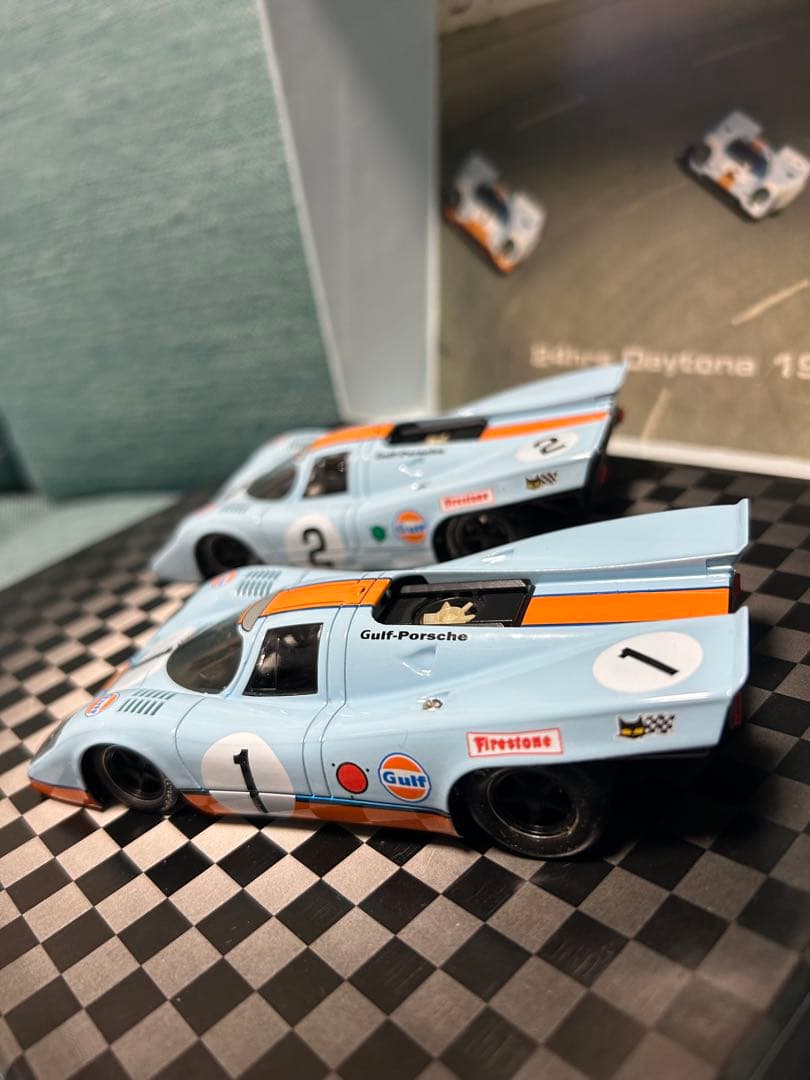 絶版品 スロットカー NSR ガルフ ポルシェ