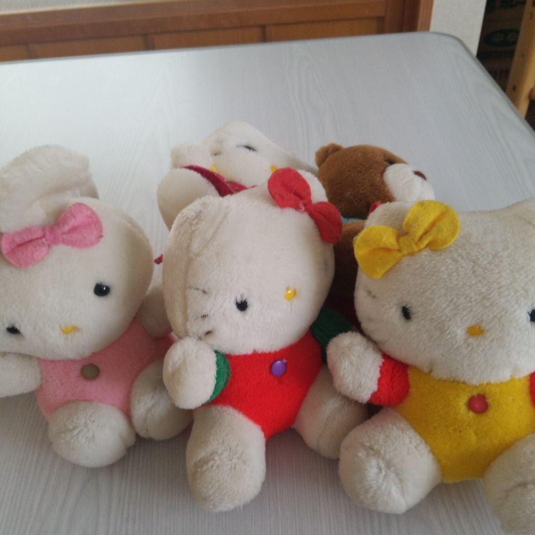 希少　レア　ハローキティ ぬいぐるみ 6体セット