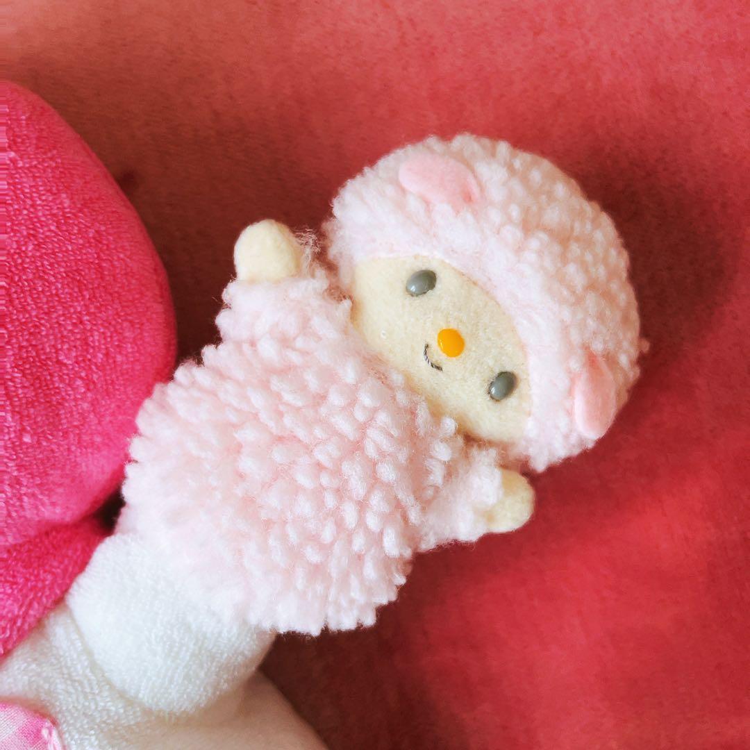 希少レア　マイメロディ　ハンドパペット　ぬいぐるみ　2003 サンリオ　レトロ