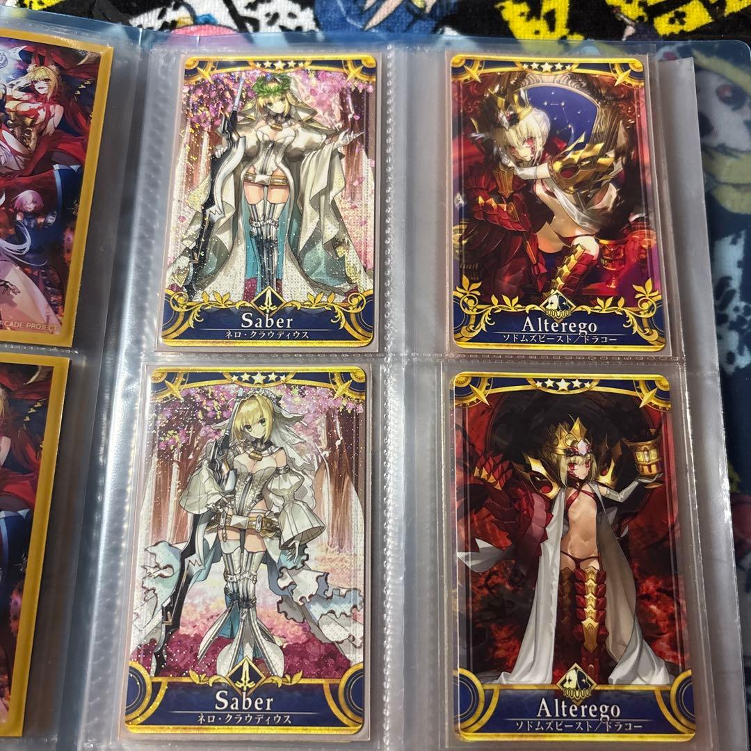 fgoアーケード ネロ　嫁ネロ　ドラコー　まとめセット　フェイタル ノーマル